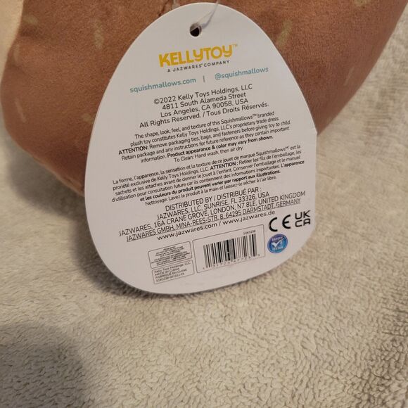 Squishmallows Halloween Squad Hans the Hedgehog in a Pirate Costume 8" NWT - Picture 4 of 6